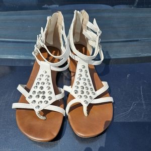 White Mudd Sandals